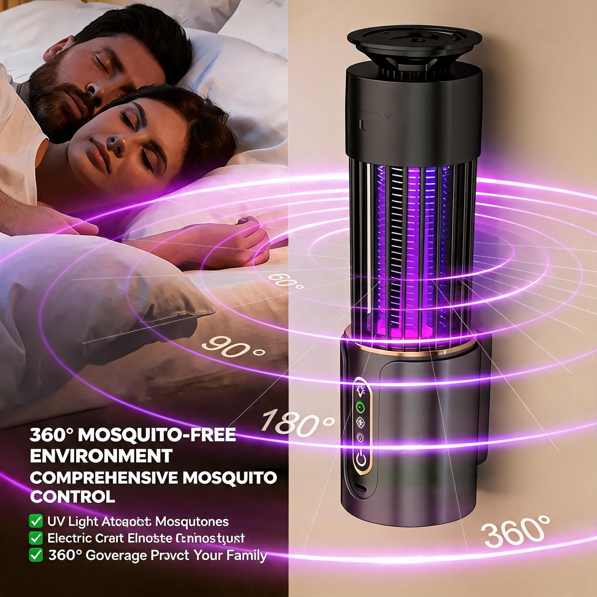 Luminary Sentinel: Precision Electric Insect Control System
